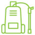A vaccuum logo